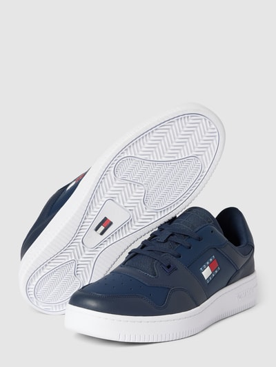 Tommy Jeans Sneakers met logoprint, model 'RETRO' Donkerblauw - 5