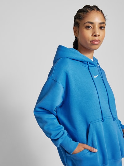 Nike Oversized Hoodie mit Kapuze Dunkelblau 3