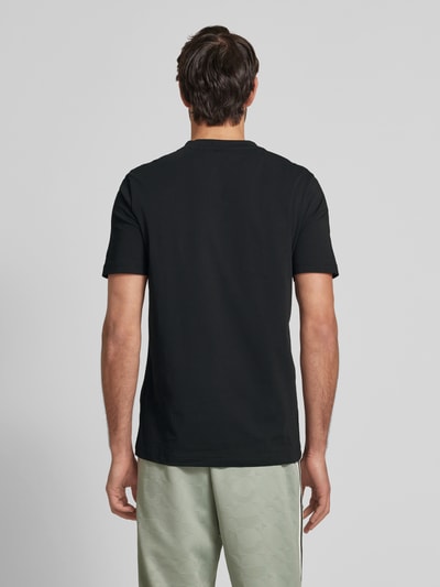 BOSS Green T-shirt met logoprint en ronde hals Zwart - 5