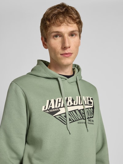 Jack & Jones Hoodie mit Kapuze Gruen 3