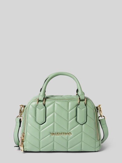 VALENTINO BAGS Handtas met labelapplicatie, model 'PETAL RE' Mintgroen - 1