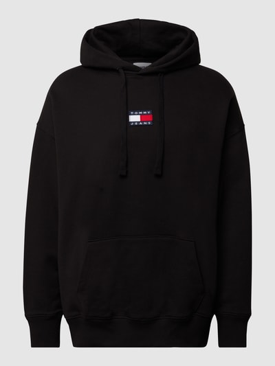 Tommy Jeans Oversized Hoodie mit Label-Patch Black 2