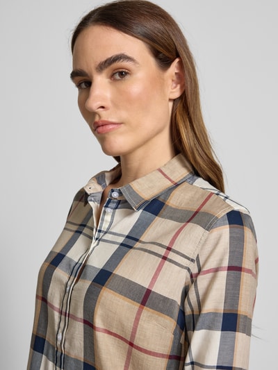 Barbour Bluzka koszulowa o kroju regular fit z czystej bawełny model ‘BREDON’ Beżowy 3