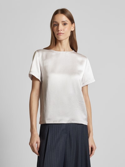 Weekend Max Mara T-Shirt mit Rundhalsausschnitt Modell 'AMBURGO' Silber 4