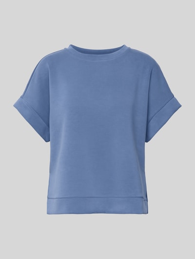 Rich & Royal Sweatshirt mit 1/2-Arm Hellblau 2