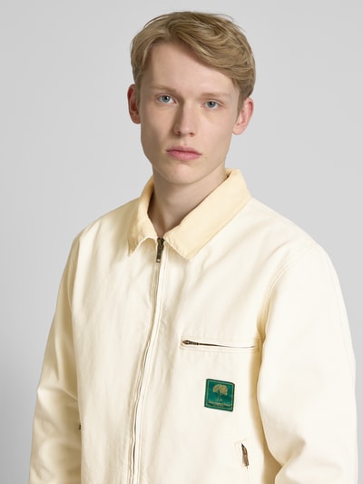 BLKVIS Jacke mit Reißverschlusstaschen Modell 'ORIGINALS WORKWEAR' Offwhite 3
