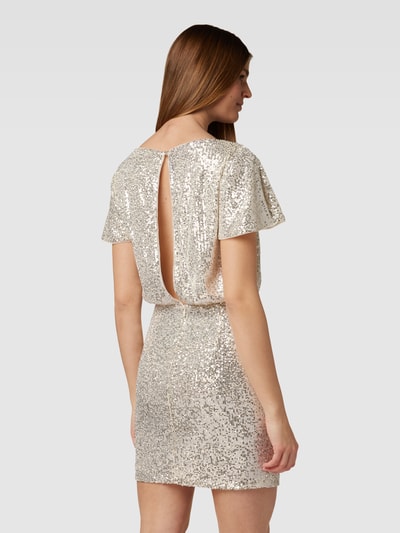 Paradi Cocktailkleid mit Paillettenbesatz Gold 5