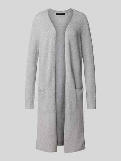 Vero Moda Relaxed fit cardigan met steekzakken, model 'DOFFY' Lichtgrijs gemêleerd - 2