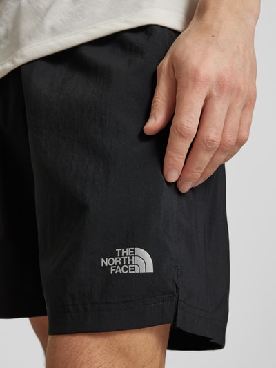 The North Face Regular fit korte broek met labelprint Zwart - 3