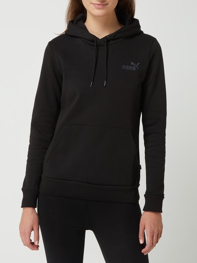 Puma Regular fit hoodie met geborduurd logo  Zwart - 4