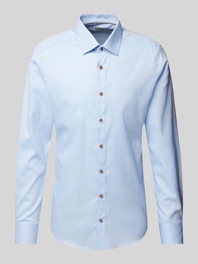 OLYMP Level Five Slim Fit Business-Hemd mit Kentkragen Bleu 1