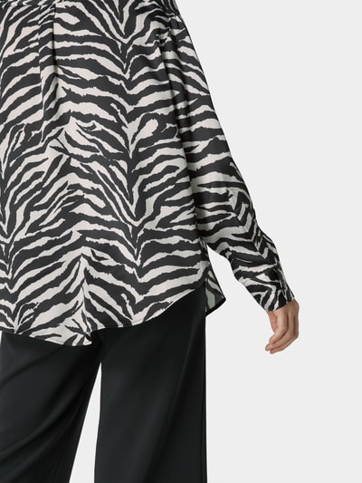 MM6 Maison Margiela Hemdbluse mit Animal-Muster Weiß 3