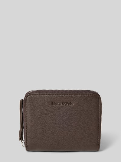 Marc O'Polo Portemonnee van echt runderleer, model 'ELLIS' Donkerbruin - 1