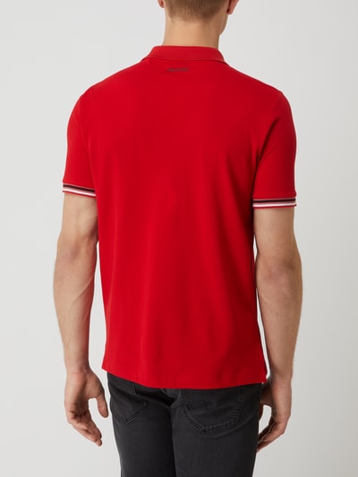 HECHTER PARIS Poloshirt van piqué Rood - 5