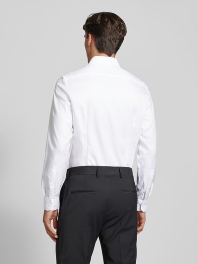 Jake*s Slim Fit Business-Hemd mit Haifischkragen Weiss 5