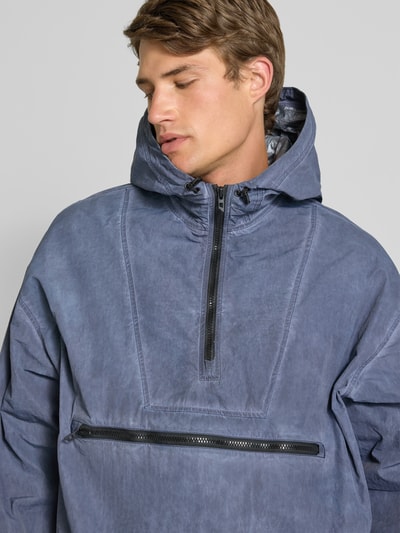 Diesel Jacke mit Kapuze Blau 3