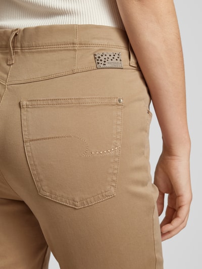 Raphaela By Brax Regular Fit Hose mit Gürtelschlaufen Modell 'Laura New' Camel 3