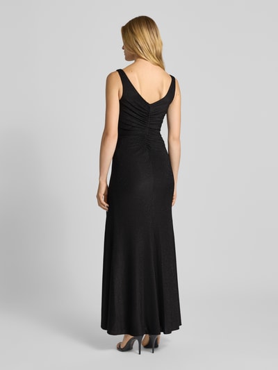 Mascara Regular Fit Abendkleid mit V-Ausschnitt Black 5