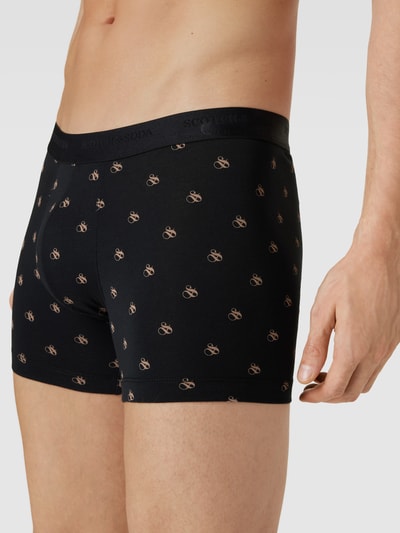 Scotch & Soda Trunks mit Label-Muster Black 3