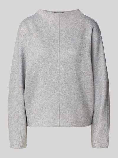 OPUS Sweatshirt met opstaande kraag, model 'Gonnik' Lichtgrijs - 2