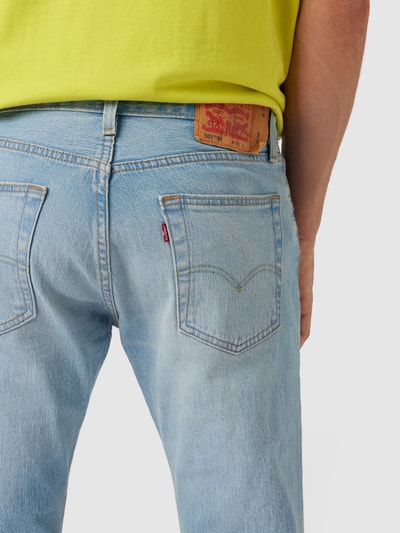 Levi's® Jeansy o kroju Straight Fit z dodatkiem streczu Jeansowy niebieski 3