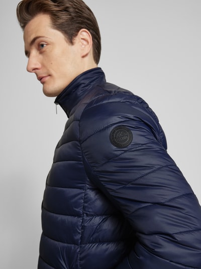 Christian Berg Men Steppjacke mit Stehkragen Marine 3