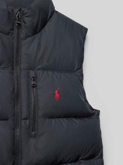 Polo Ralph Lauren Teens Bodywarmer met logostitching Zwart - 2