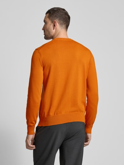 BOSS Orange Strickpullover mit Label-Detail Modell 'Kanovano' Orange 5