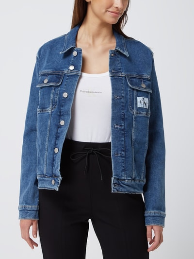 Calvin Klein Jeans Jeansjacke mit Stretch-Anteil Jeansblau 4