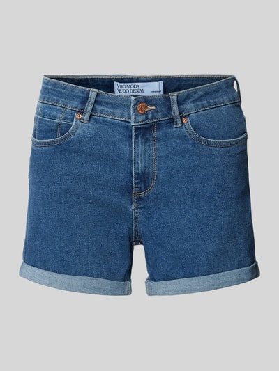 Vero Moda Jeansshorts mit Eingrifftaschen Modell 'LUNA' Jeansblau 2