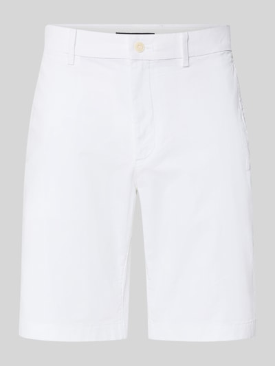 Tommy Hilfiger Regular Fit Bermudas aus Baumwoll-Mix Weiss 2