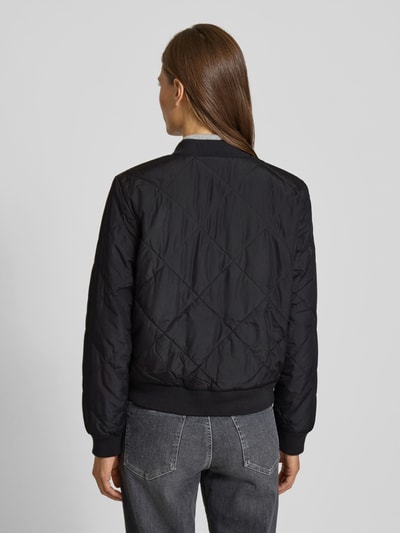 Tom Tailor Denim Regular Fit College-Jacke mit Steppnähten Black 5