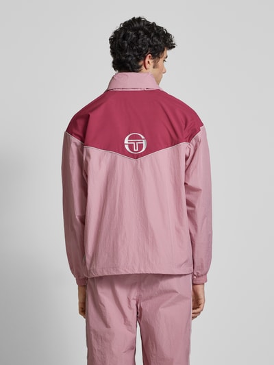 SERGIO TACCHINI Trainingsjack met opstaande kraag, model 'ISPICA' Roze - 5