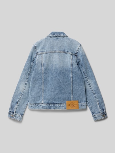 Calvin Klein Jeans Jeansjacke mit Brusttaschen Modell 'CLOUDY' Blau 3