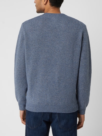 Fynch-Hatton Pullover met wolgehalte  Marineblauw - 5