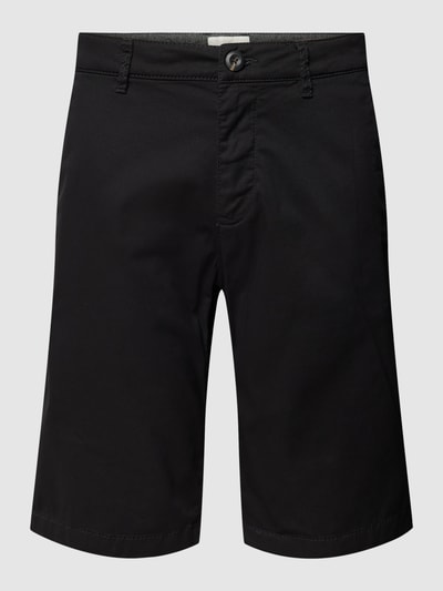 Tom Tailor Slim Fit Bermudas mit französischen Eingrifftaschen Black 2