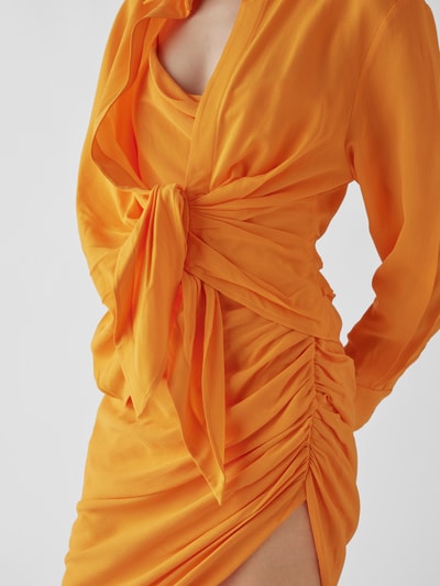 Jacquemus Hemdbluse in Wickel-Optik Orange 3