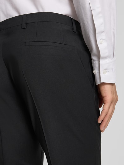 ROY ROBSON Extra slim pak in effen design Zwart - 7