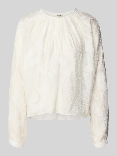 Drykorn Bluzka o kroju regular fit z okrągłym dekoltem model ‘SEETHA’ Biały 2