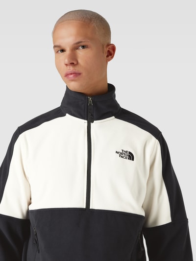 The North Face Fleecepullover mit Stehkragen Modell 'POLARTEC' Offwhite 3