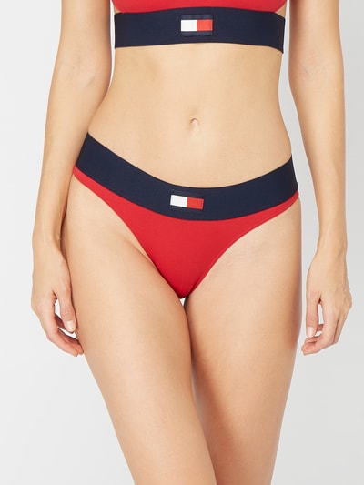 TOMMY HILFIGER Slip met brede band Rood - 4