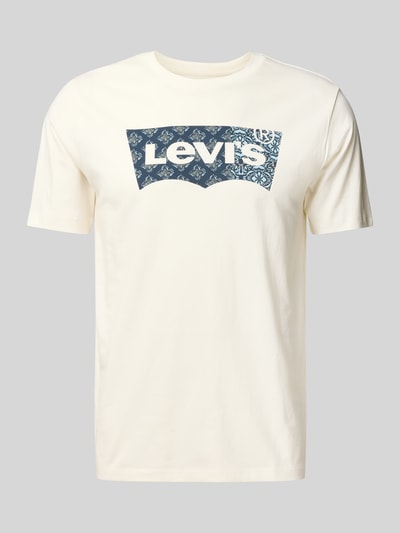 Levi's® T-Shirt mit Label-Print Weiss 1