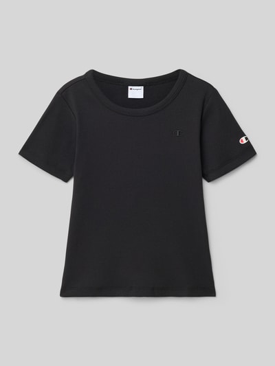 Champion regular fit T-shirt met gestikt logo Zwart - 1