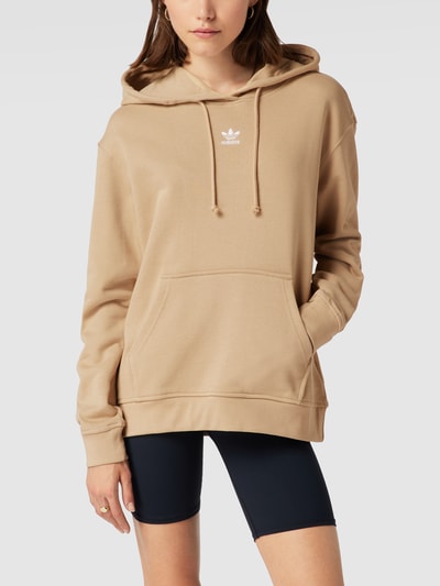 adidas Originals Hoodie mit Label-Stitching Beige 4