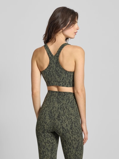 VARLEY Stanik z tyłem o kroju bokserki model ‘ALWAYS SELMA’ Oliwkowy 5