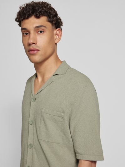 Only & Sons Vrijetijdsoverhemd met knoopsluiting, model 'FRANKIE' Lichtgroen - 3