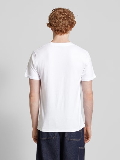 Superdry Relaxed fit T-shirt met labelprint Wit - 5