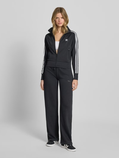 adidas Originals Trainingsjack met labelstitching, model 'FIREBIRD' Zwart - 1