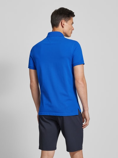 Tommy Hilfiger Regular Fit Poloshirt mit Logo-Stitching Royal 5