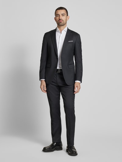 BOSS Slim Fit Business-Hemd mit Haifischkragen Modell 'Hank' Weiss 1